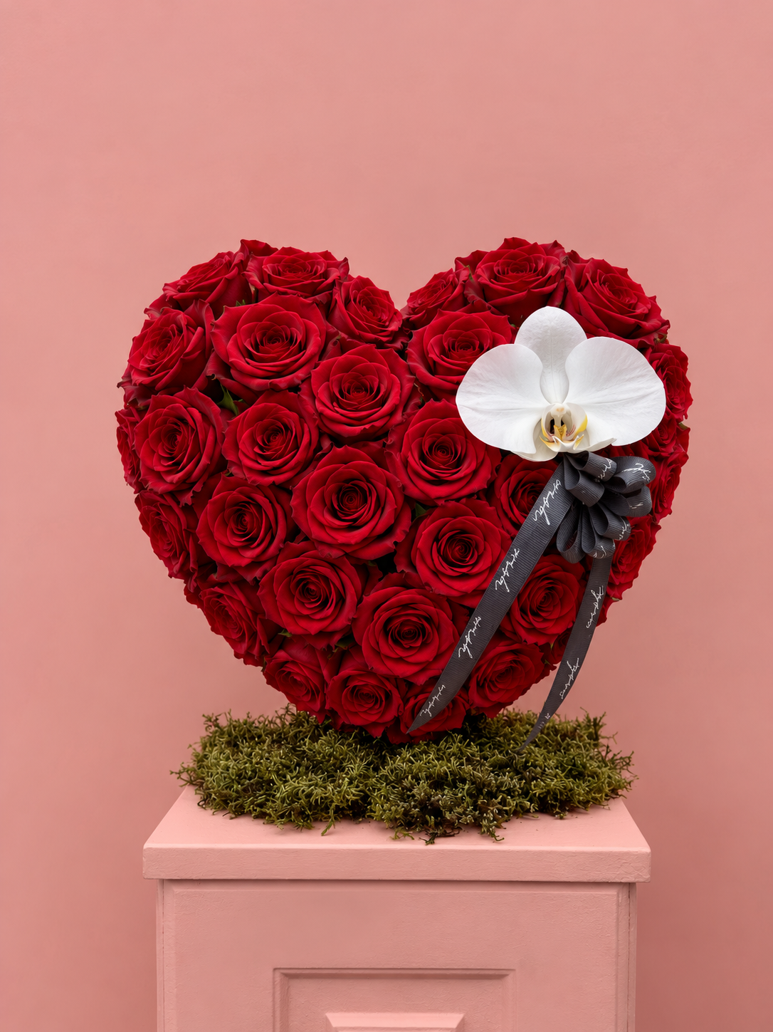 Rouge Heart 3D Özel Tasarım Lüks Aranjman