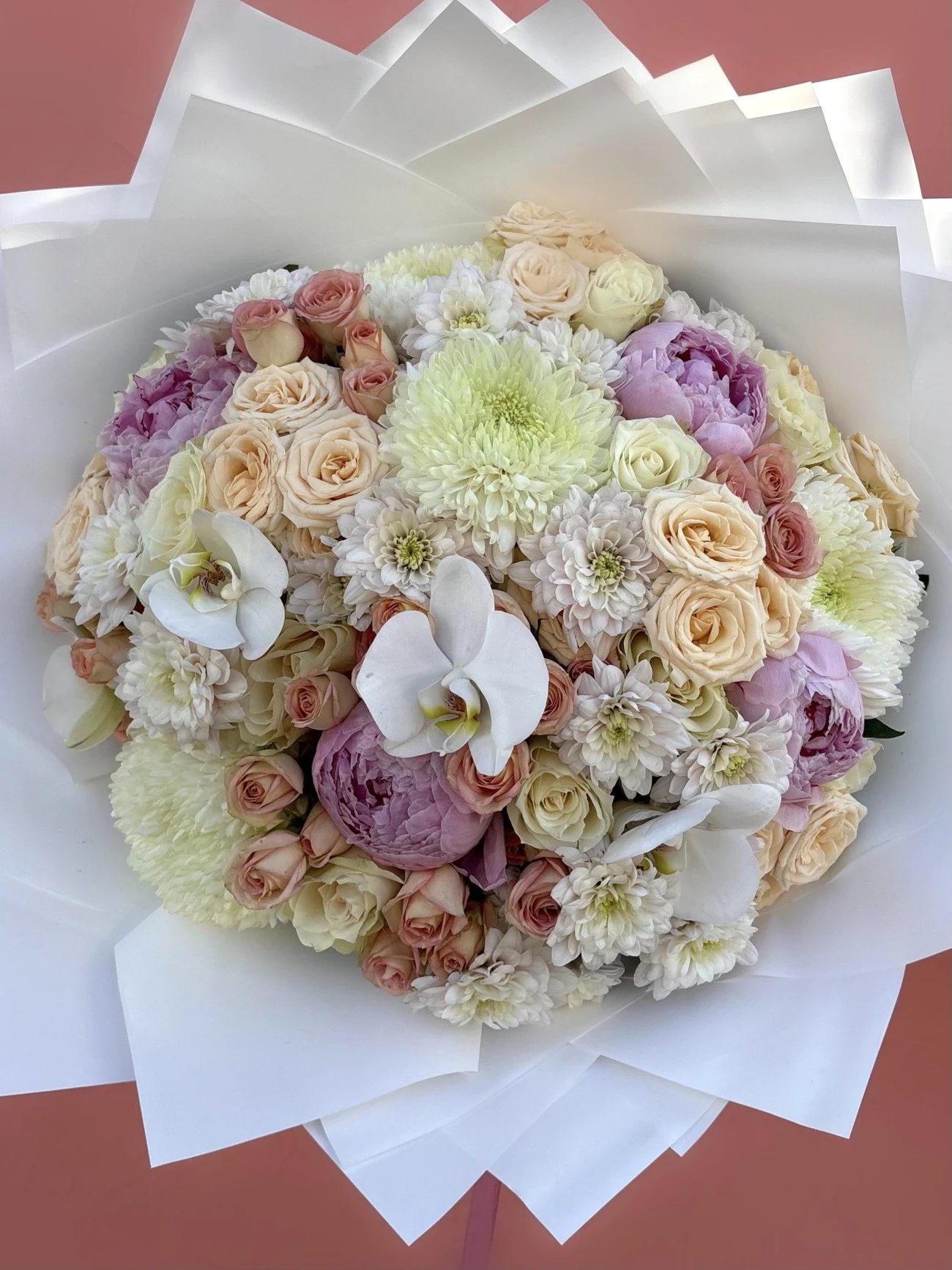 Blanc Amour Karışık Özel Buket