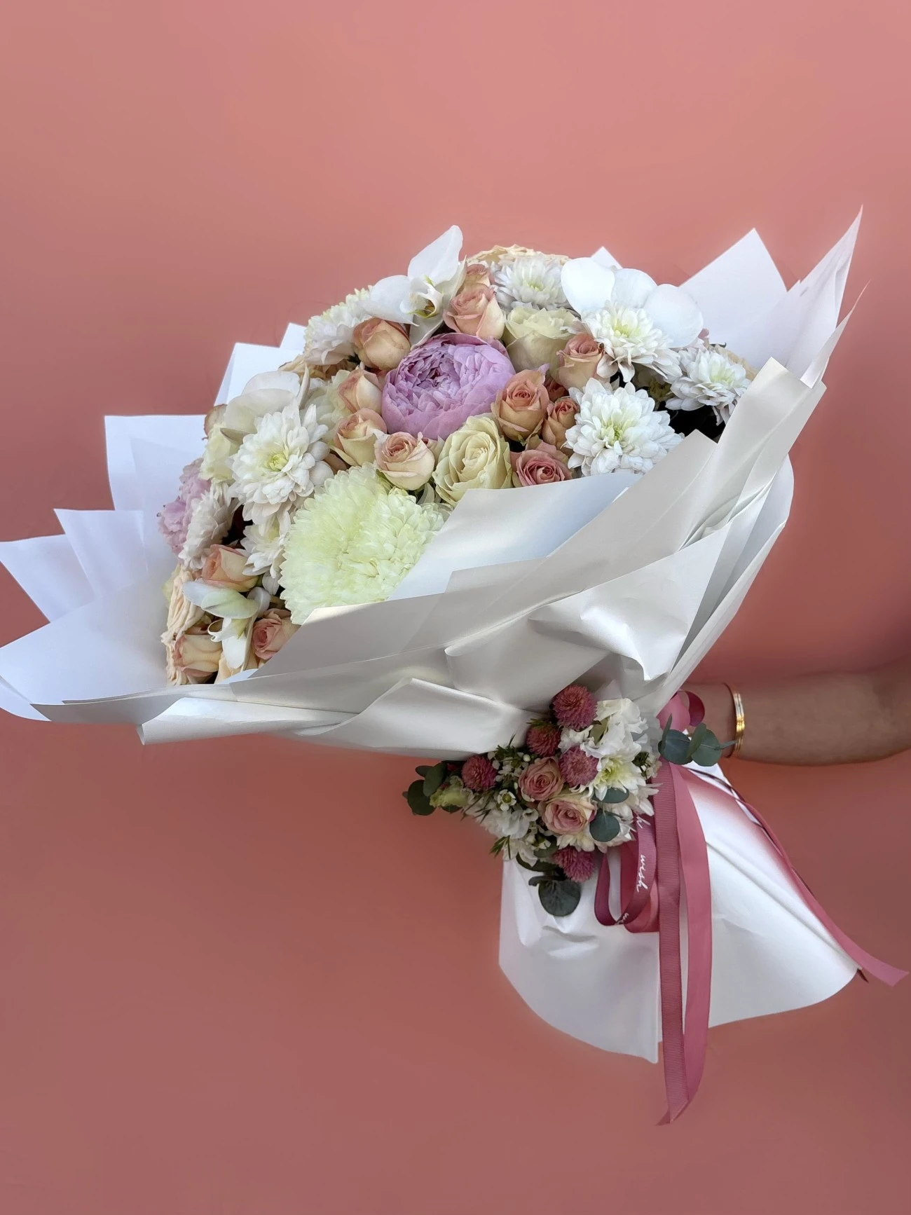 Blanc Amour Karışık Özel Buket