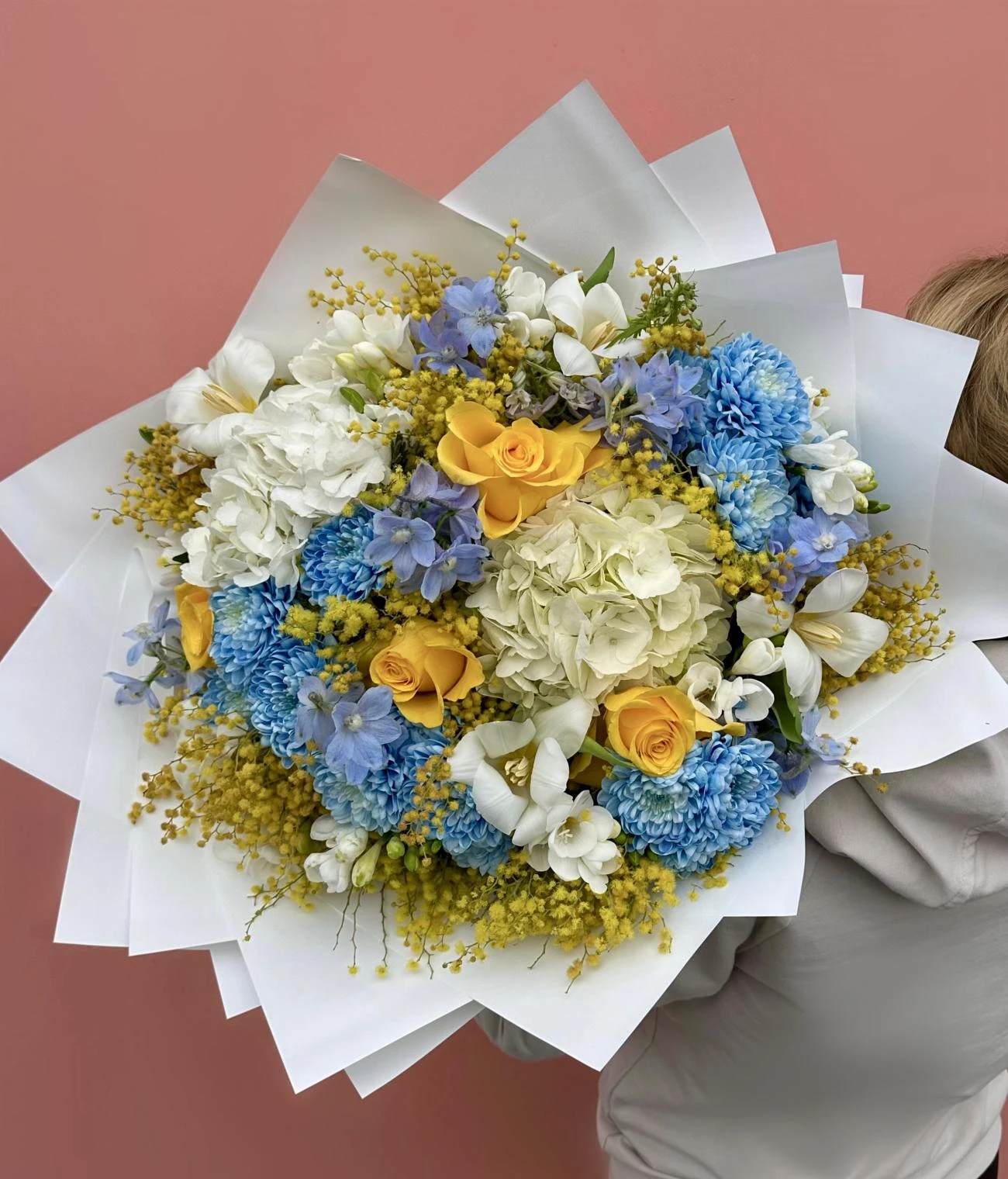 Blue Love Garden Karışık Buket