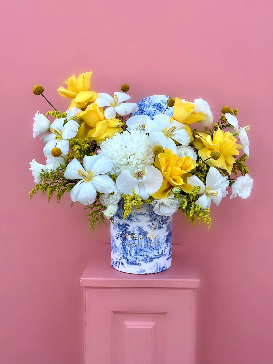 Lemon Toile Kutuda Aranjman