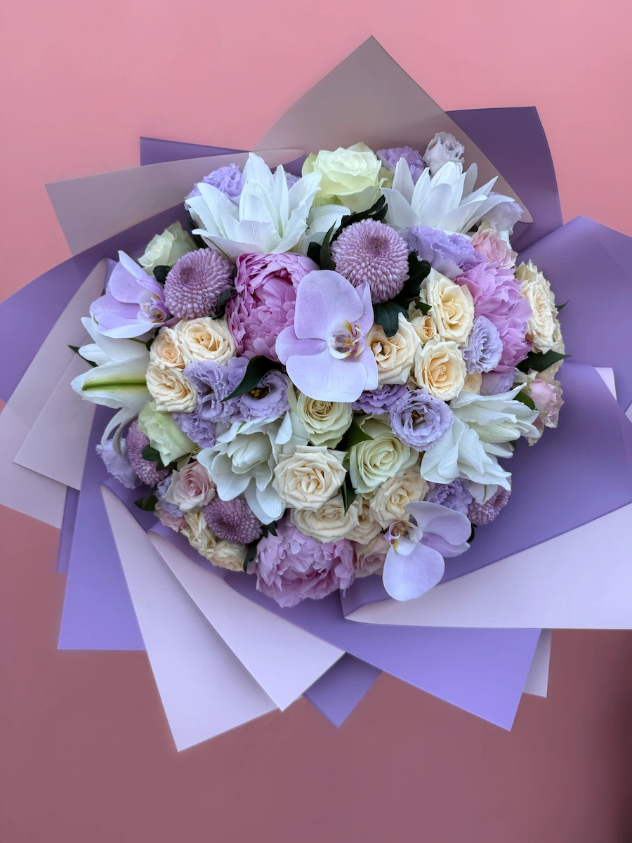 Lilac Daydream Lüks Karışık Buket
