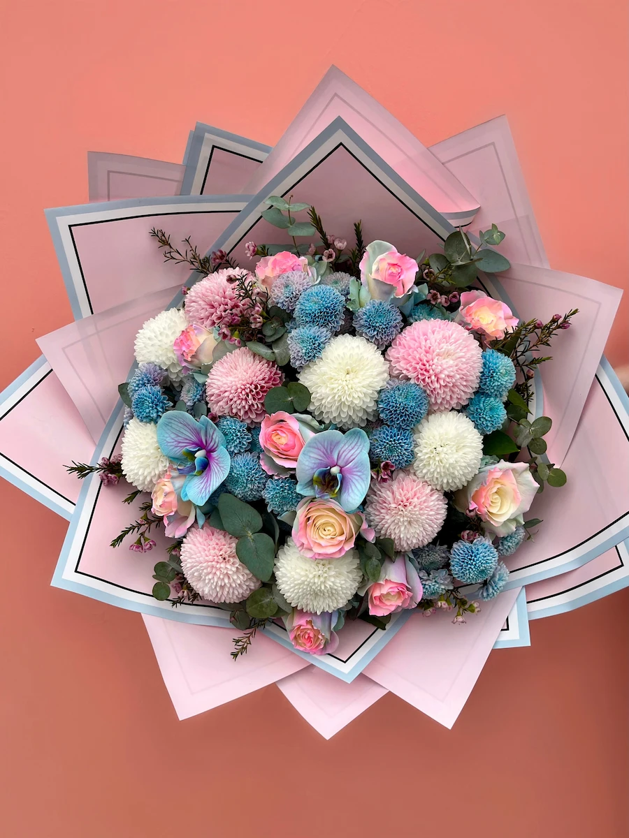 Marshmallow Bloom Lüks Buket