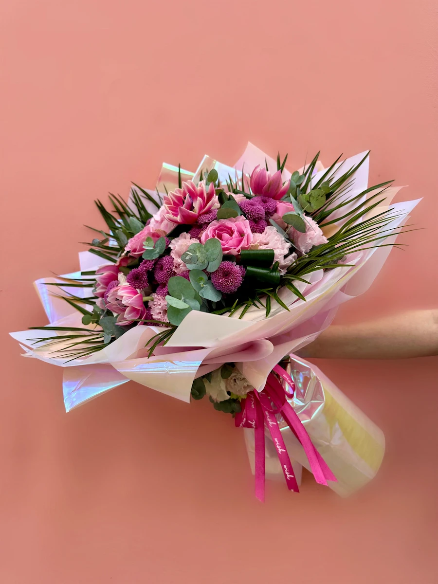 Pink Glow Karışık Buket