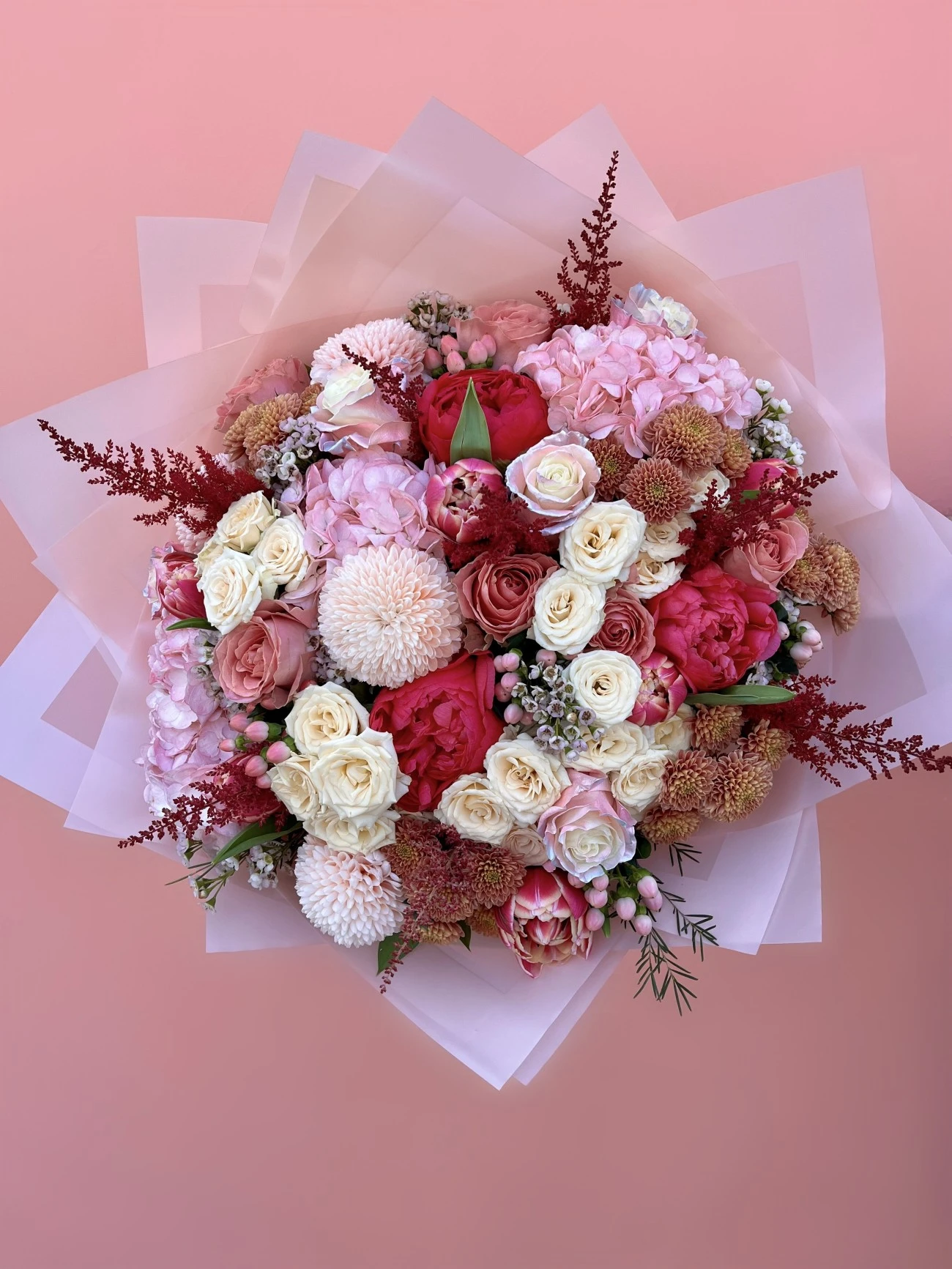 Sweet Blush Karışık Lüks Buket